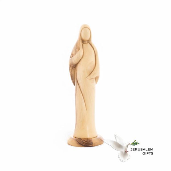 Our Lady of Hope Expectant, Virgin Mary 11", Wood Statue