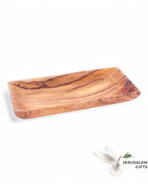 Wood Square Plate