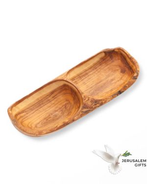 Wooden 2 Sided Plate